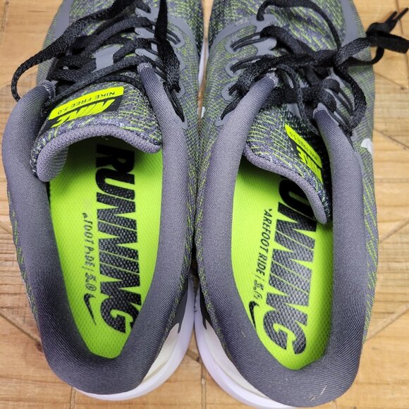 Nike Free 5.0 Mens Size 12 Print Running Athletic 2015 Shoes Sneakers 749592-007 - Picture 10 of 11